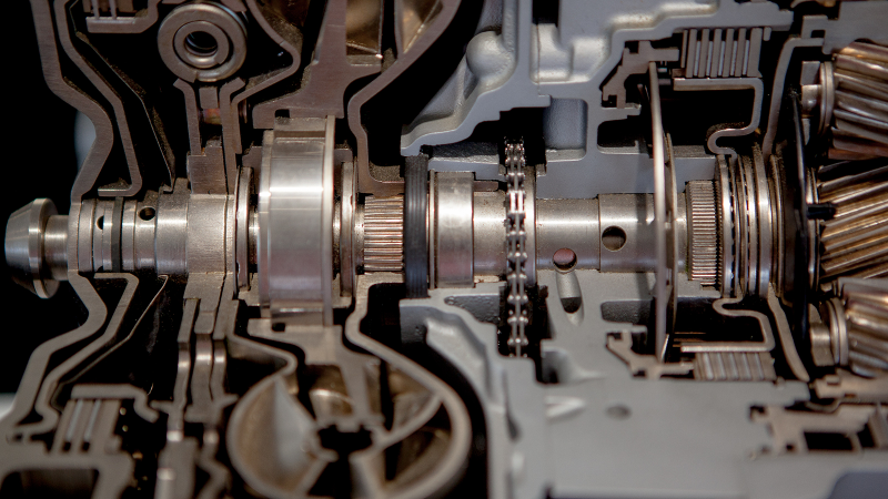 Illustration for article titled Inside a Transmission - Photos of the black magic and the METAL